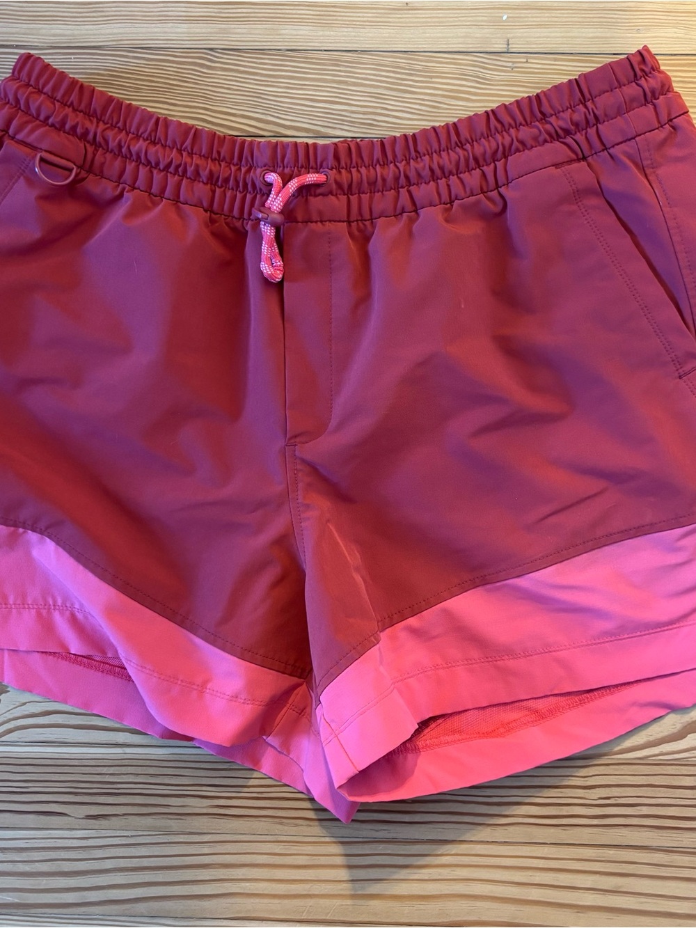 Old Navy Two-Tone Pink Athletic Shorts